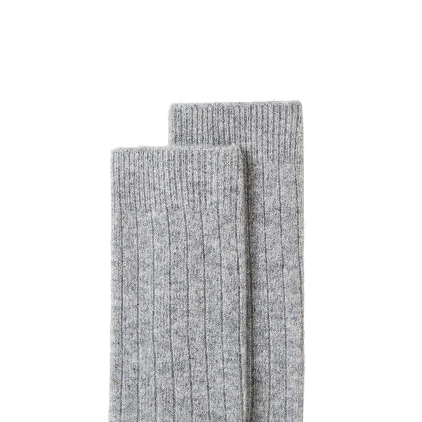 Milano Extra Soft Cashmere Socks in Light Gray