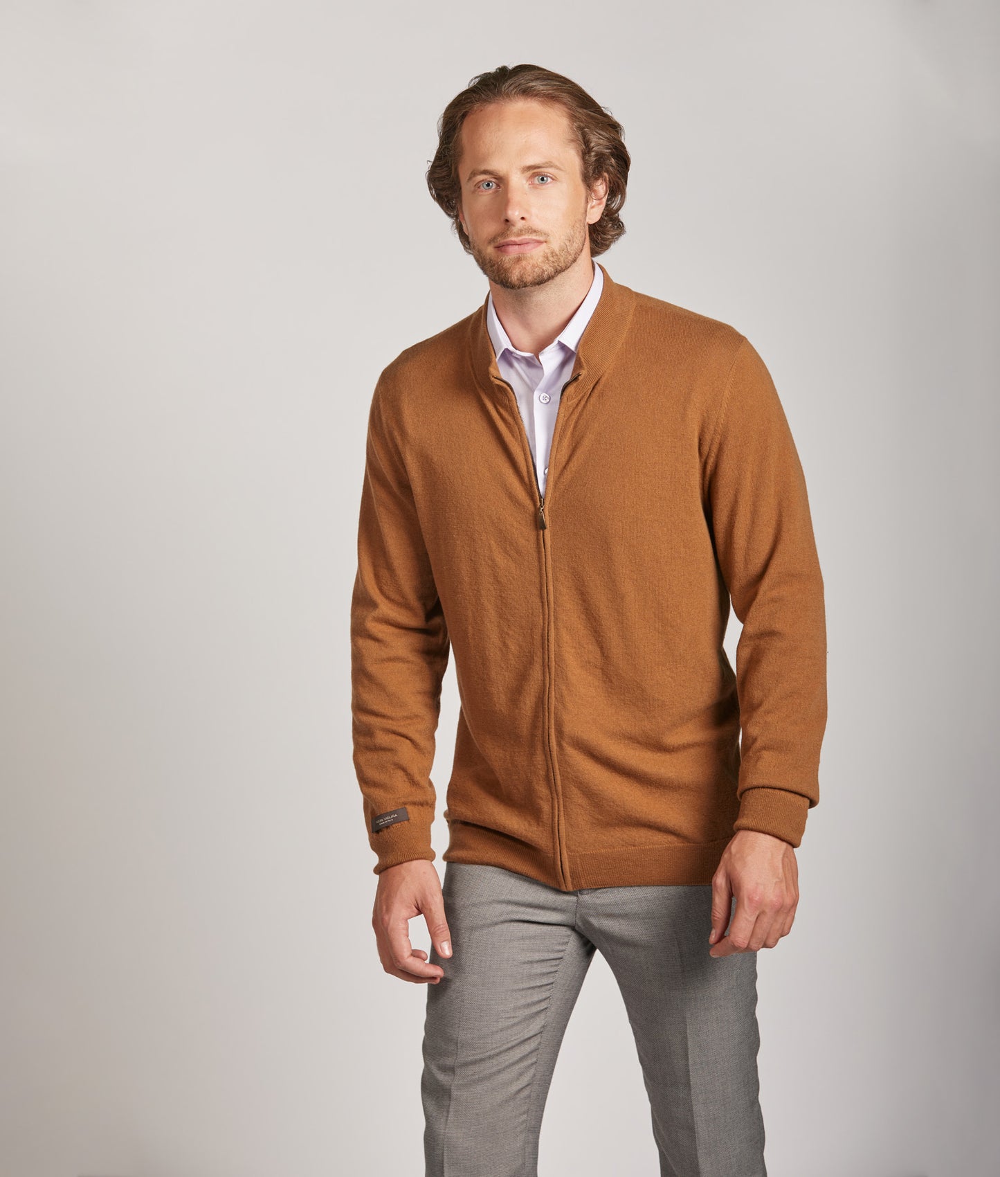 Classic Bomber in Vicuña Natural