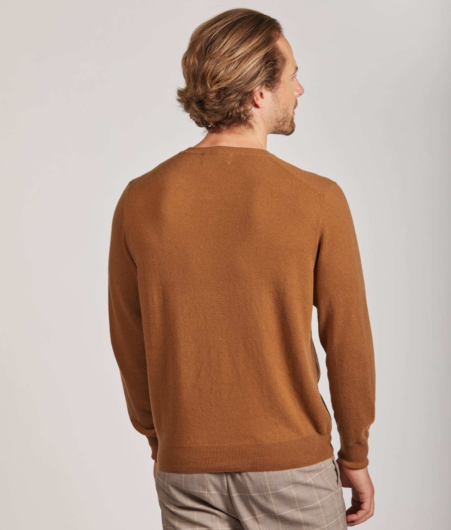 Classic Crewneck in Vicuña Natural