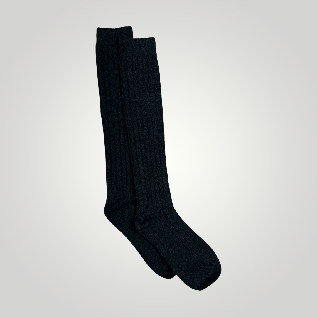 Classic Cashmere Socks Dark Gray