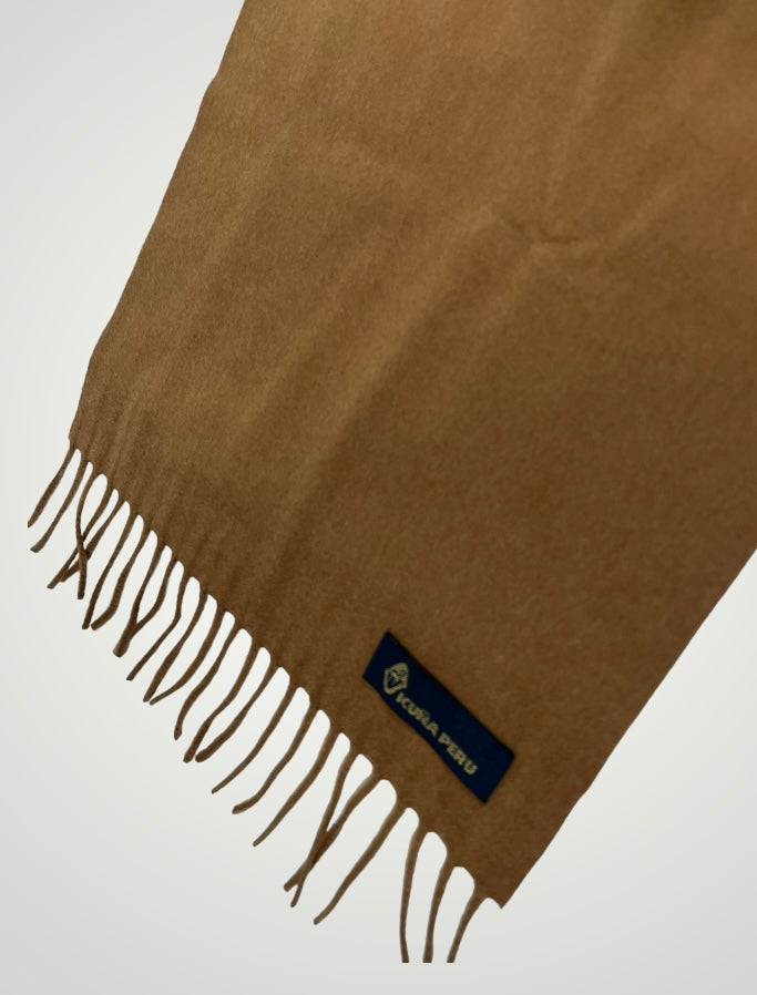 Scarf in Vicuña Natural