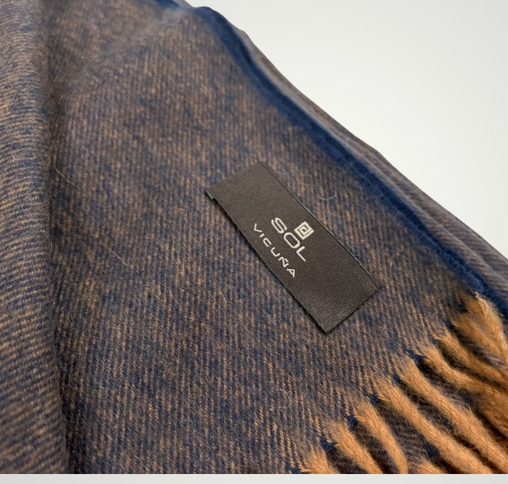Large Blanket in Vicuña Blue