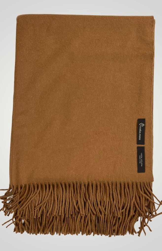 Large Blanket in Vicuña Natural