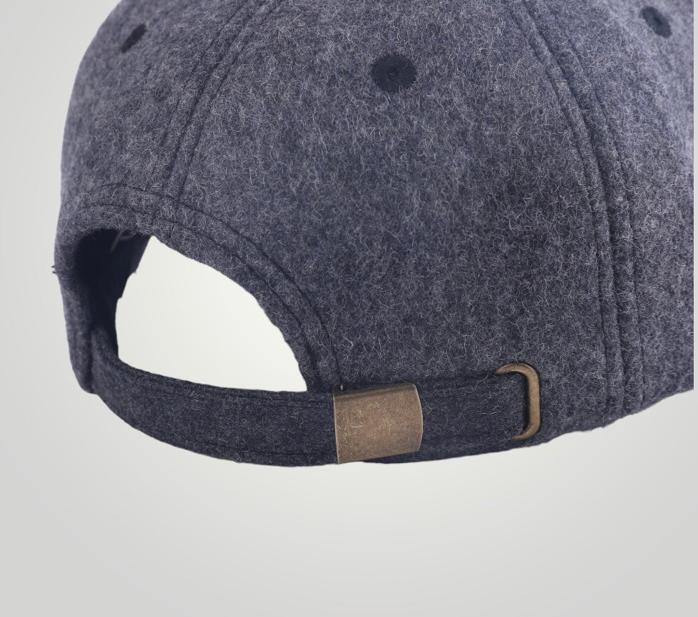 Manhattan Waterproof Wool Baseball Cap Dark Gray