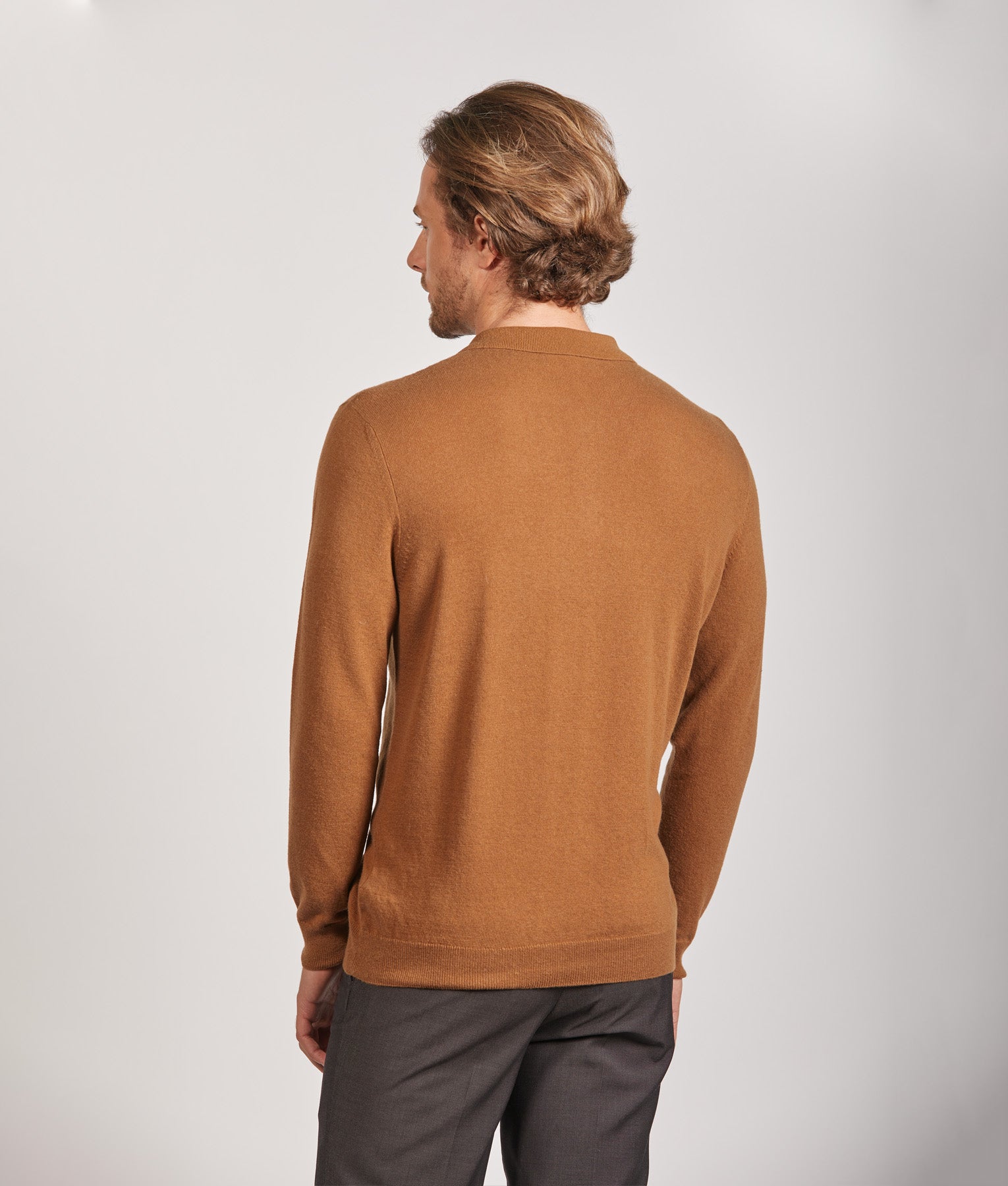Polo Shirt in Vicuna Natural