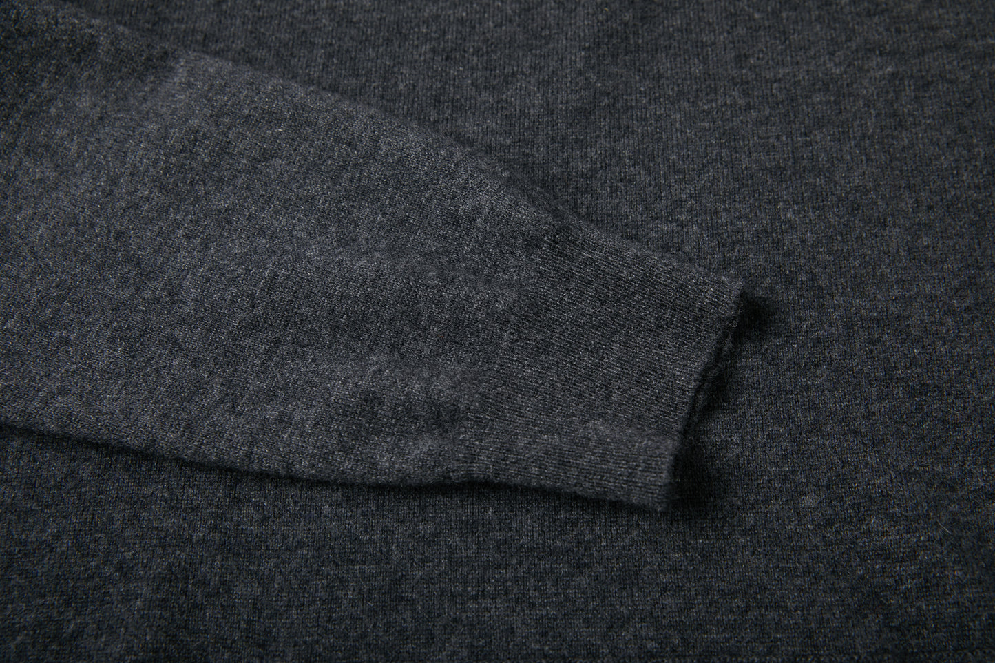 Carrara Dark Gray Cashmere Pullover Hoodie