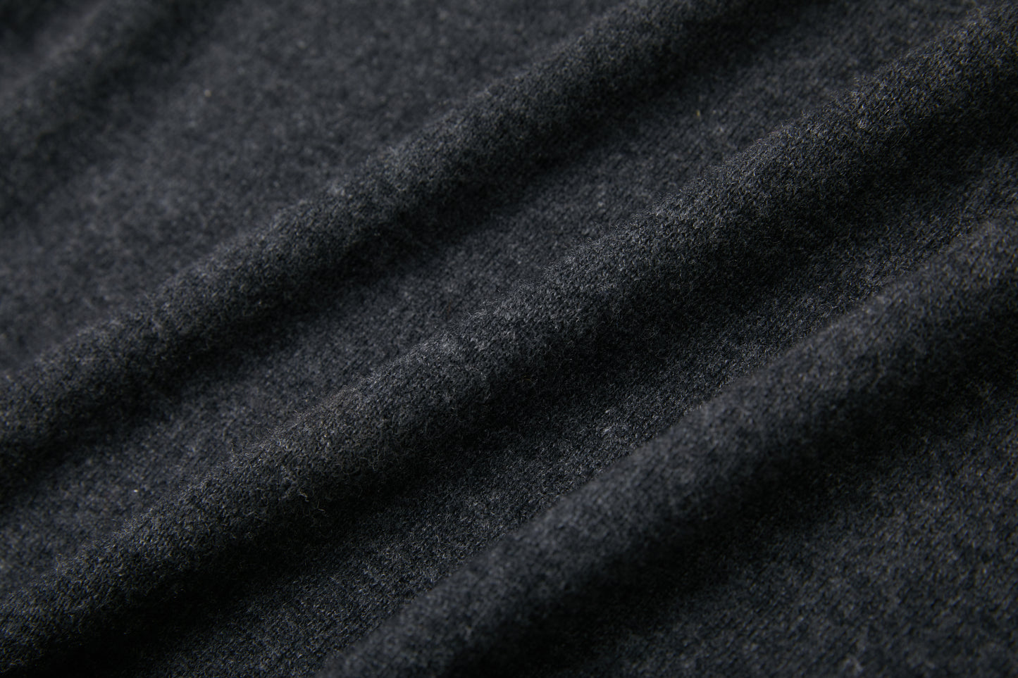 Carrara Dark Gray Cashmere Pullover Hoodie