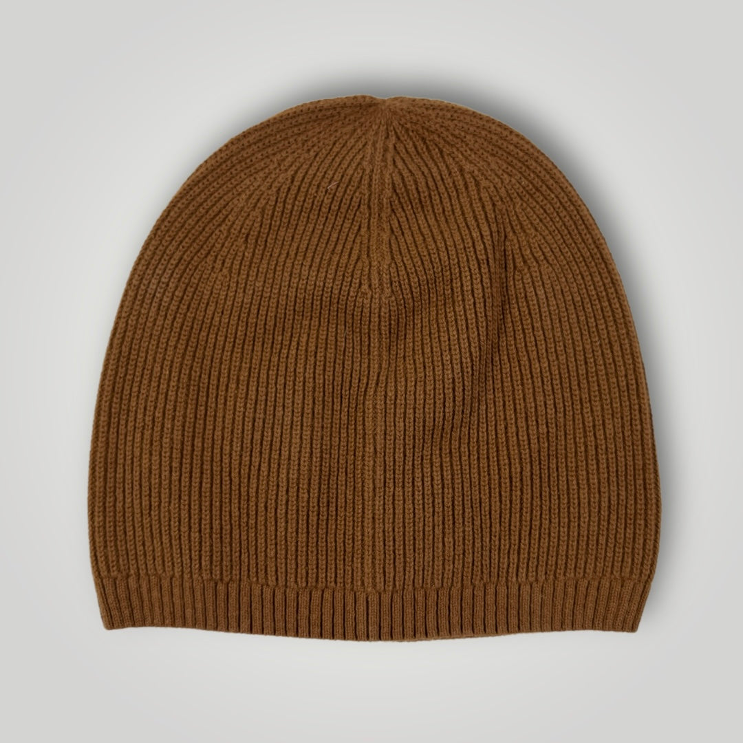 Beanie in Vicuña Natural