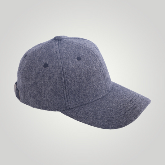 Manhattan Waterproof Wool Baseball Cap Dark Gray