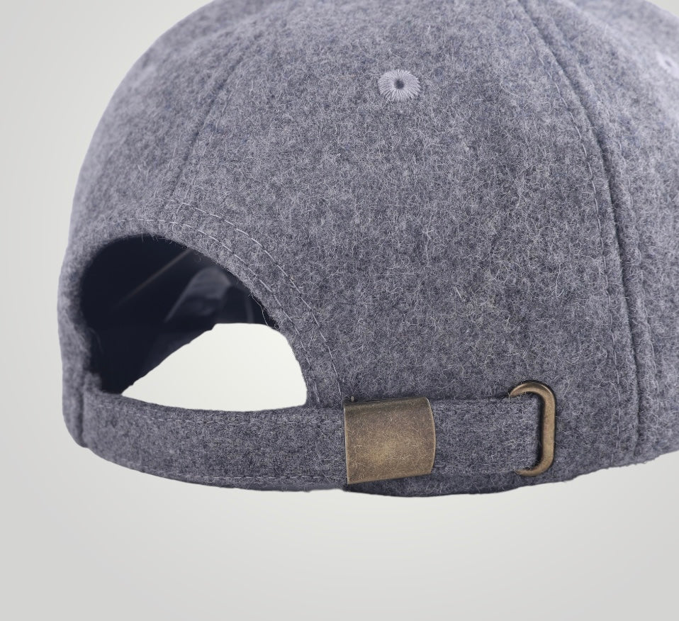 Manhattan Waterproof Wool Baseball Cap Light Gray – Maison Andes | Baseball Caps
