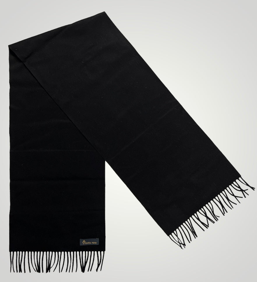 Scarf in Vicuña Black