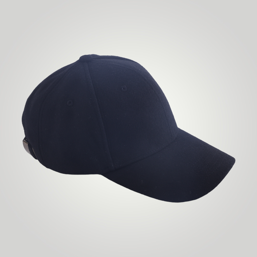 Manhattan Waterproof Wool Baseball Cap Black